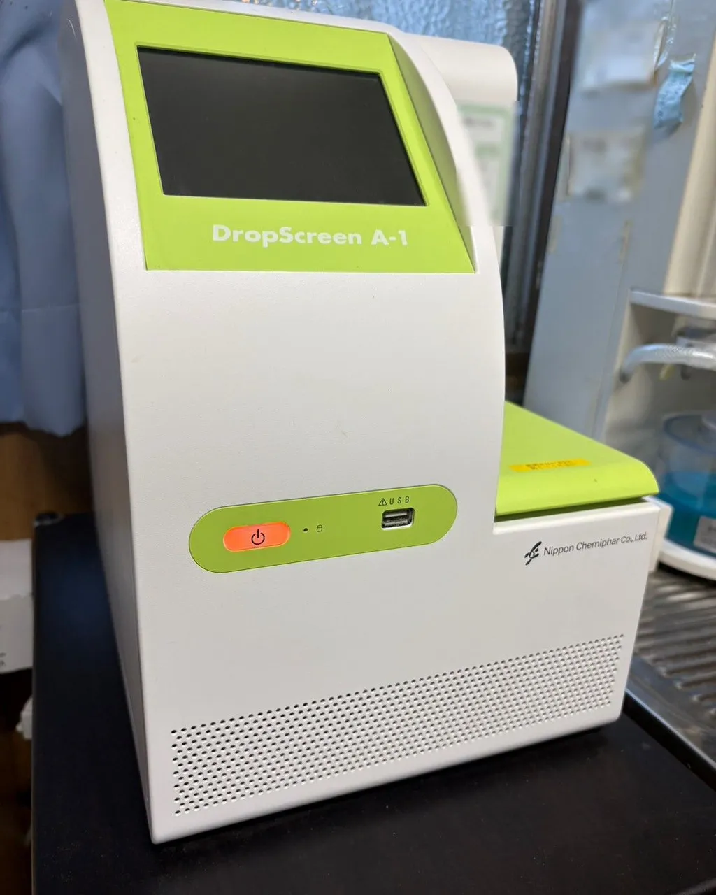 アレルギー検査の機器 ドロップスクリーン